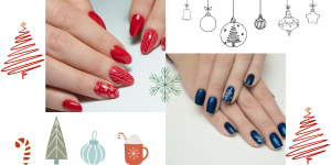 Snowflake Nail Art