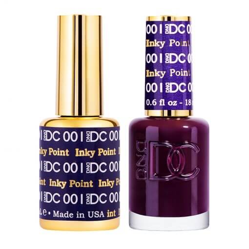 DND - DC Gel Nail Polish - Inky Point #001 DND