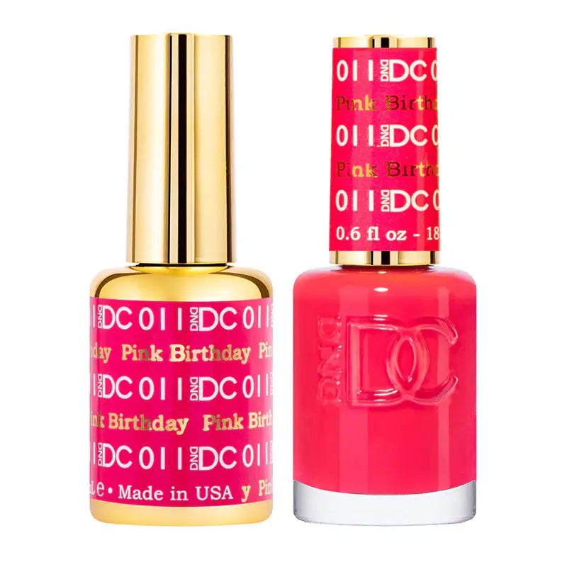 DND DC Gel Nail Polish - Pink Birthday #011 DND