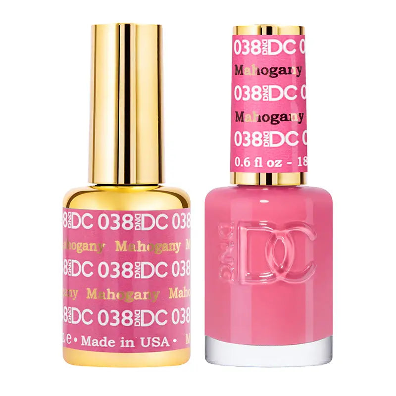 DND DC Gel Nail Polish - Mahogany #038 DND