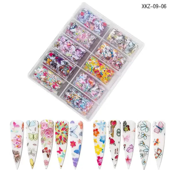 Nail Foil 10 Roll /box Beyond Beauty Page