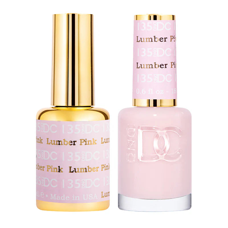 DND DC Gel Nail Polish - Lumber Pink #135 DND