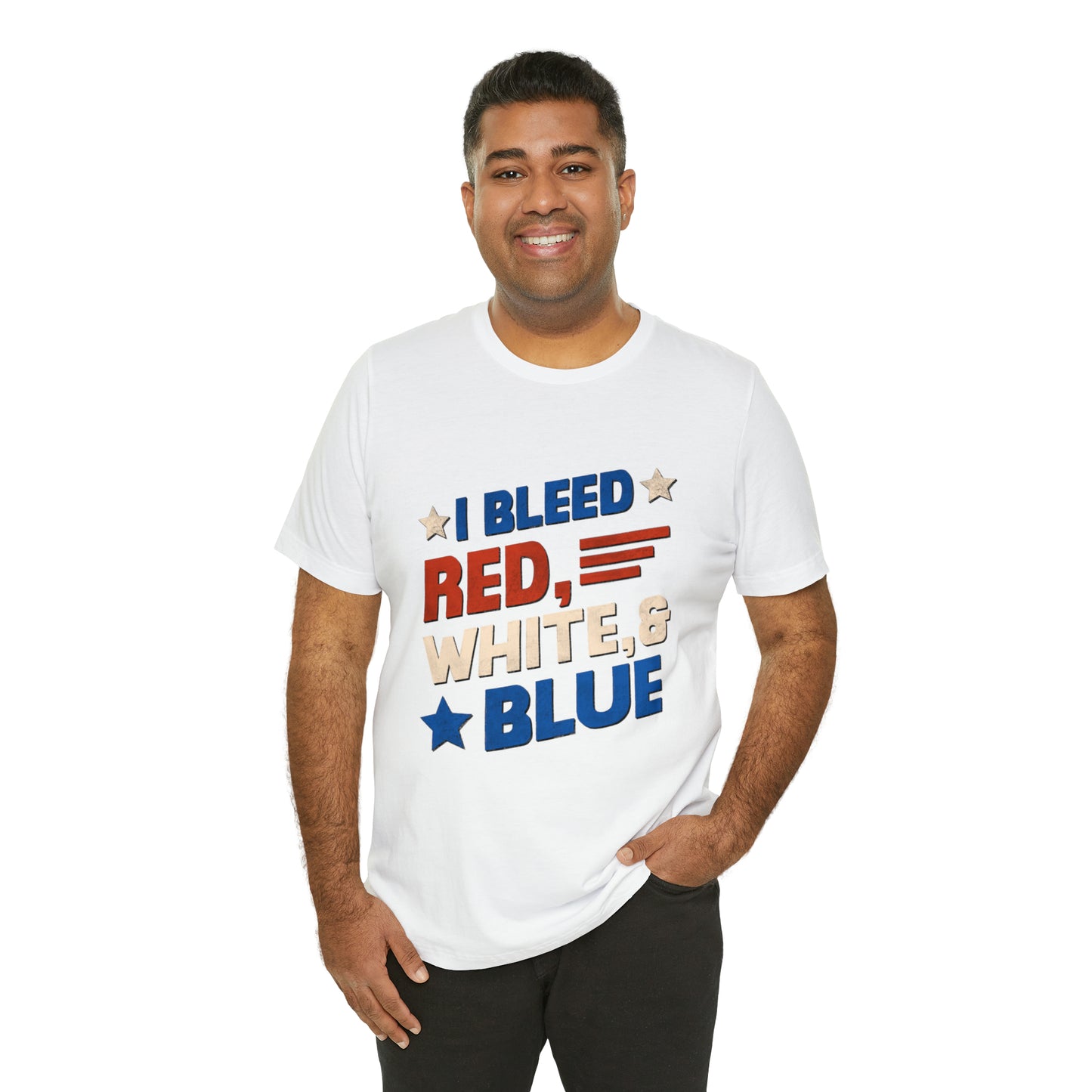I blend red white blue shirt, 4th of July Gift, USA Shirt, 4th of July women's shirt, Fourth of July Tee, Unisex shirt Printify