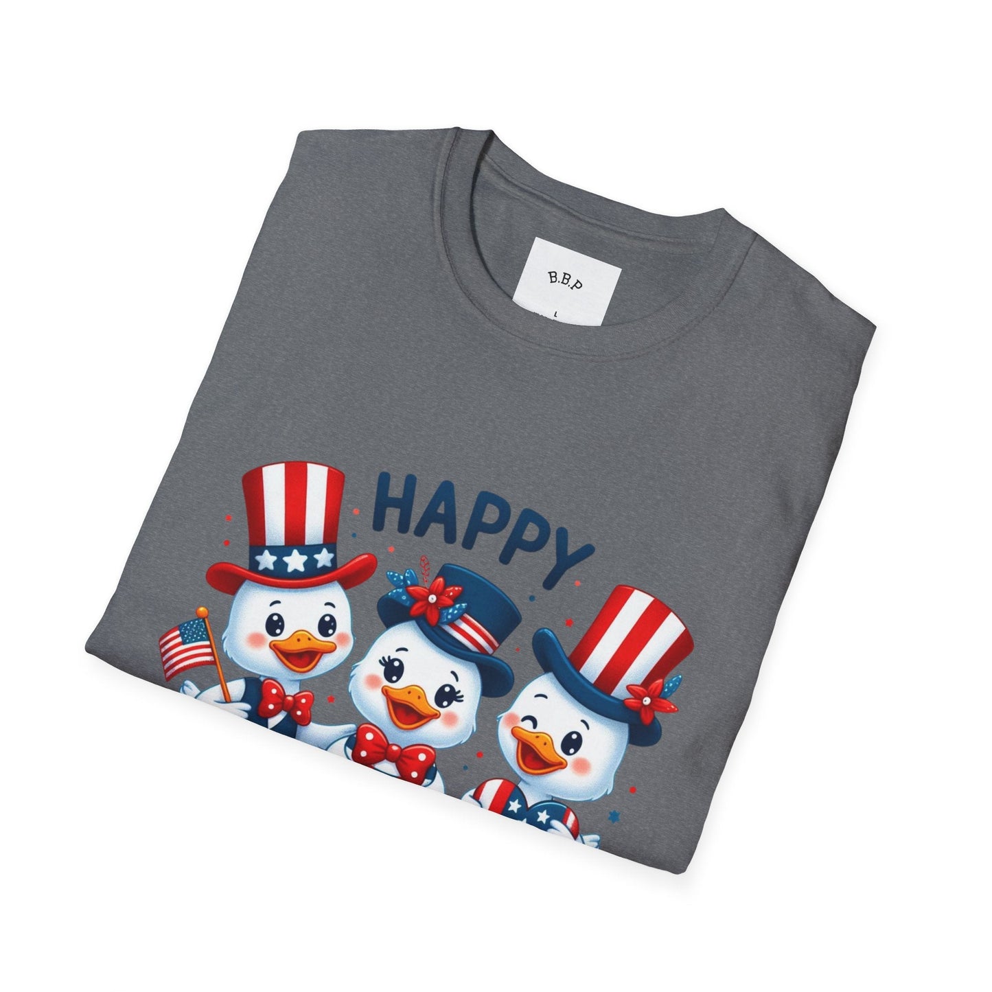 4th of July Duck Trio T-Shirt Printify