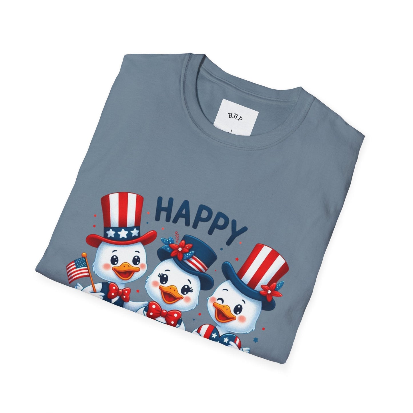 4th of July Duck Trio T-Shirt Printify
