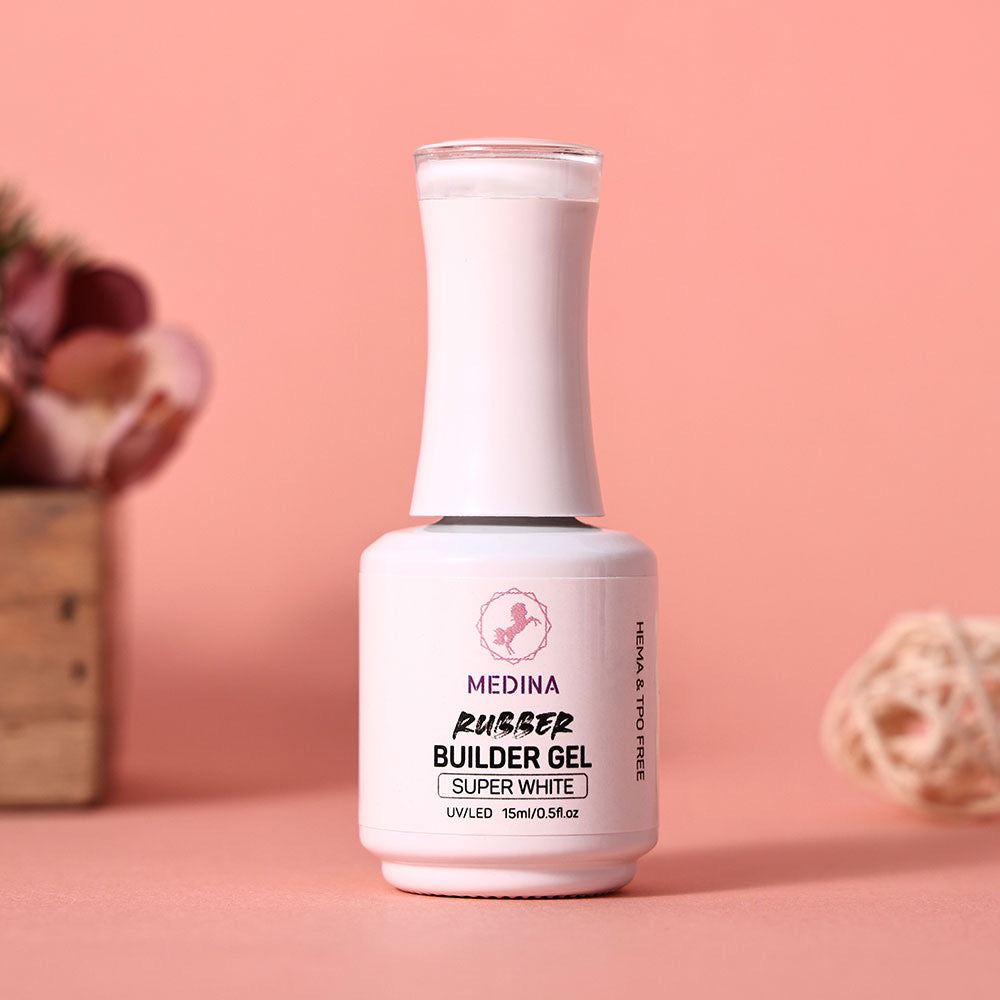 Medina - Rubber Builder Gel Super White 15ml Medina