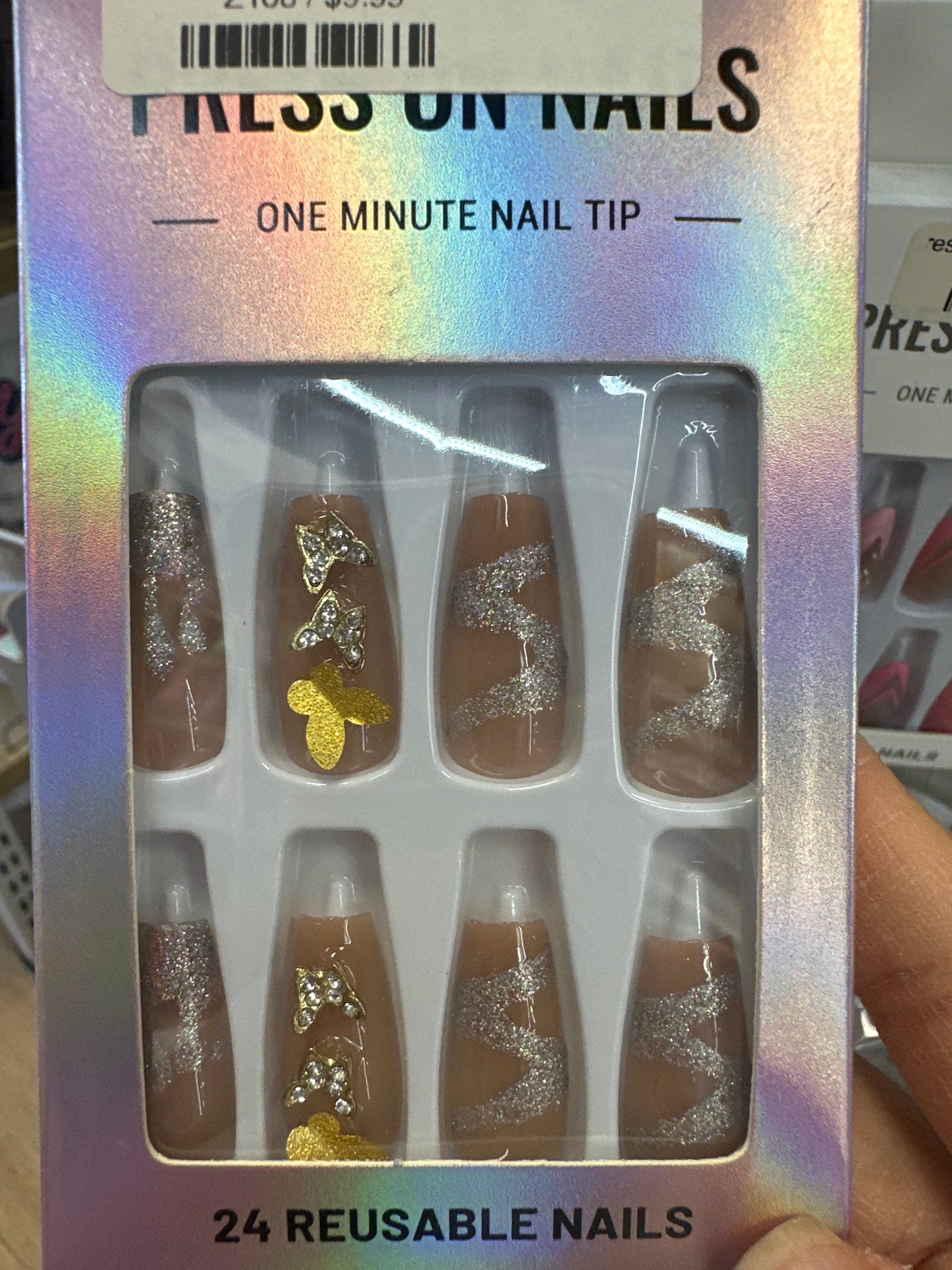 Press on Nail Design Z168 Beyond Beauty Page