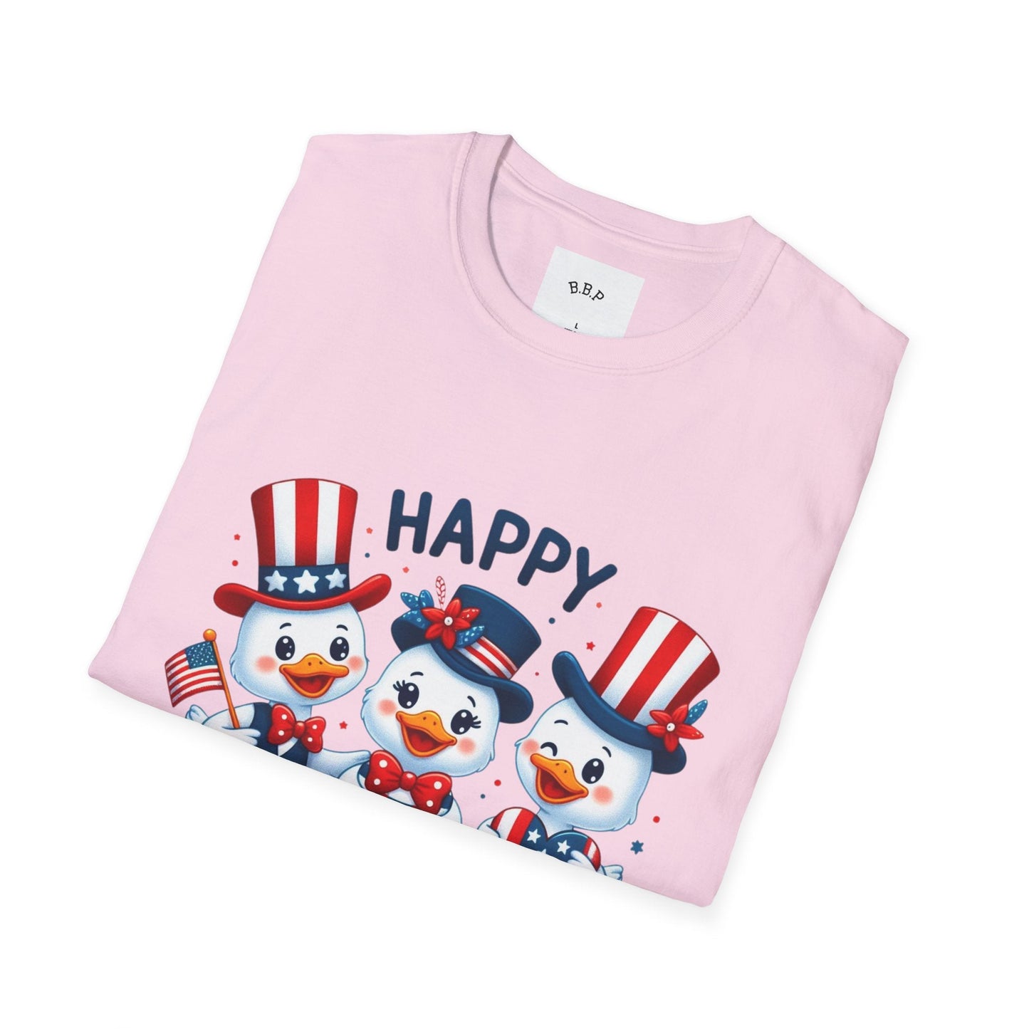 4th of July Duck Trio T-Shirt Printify