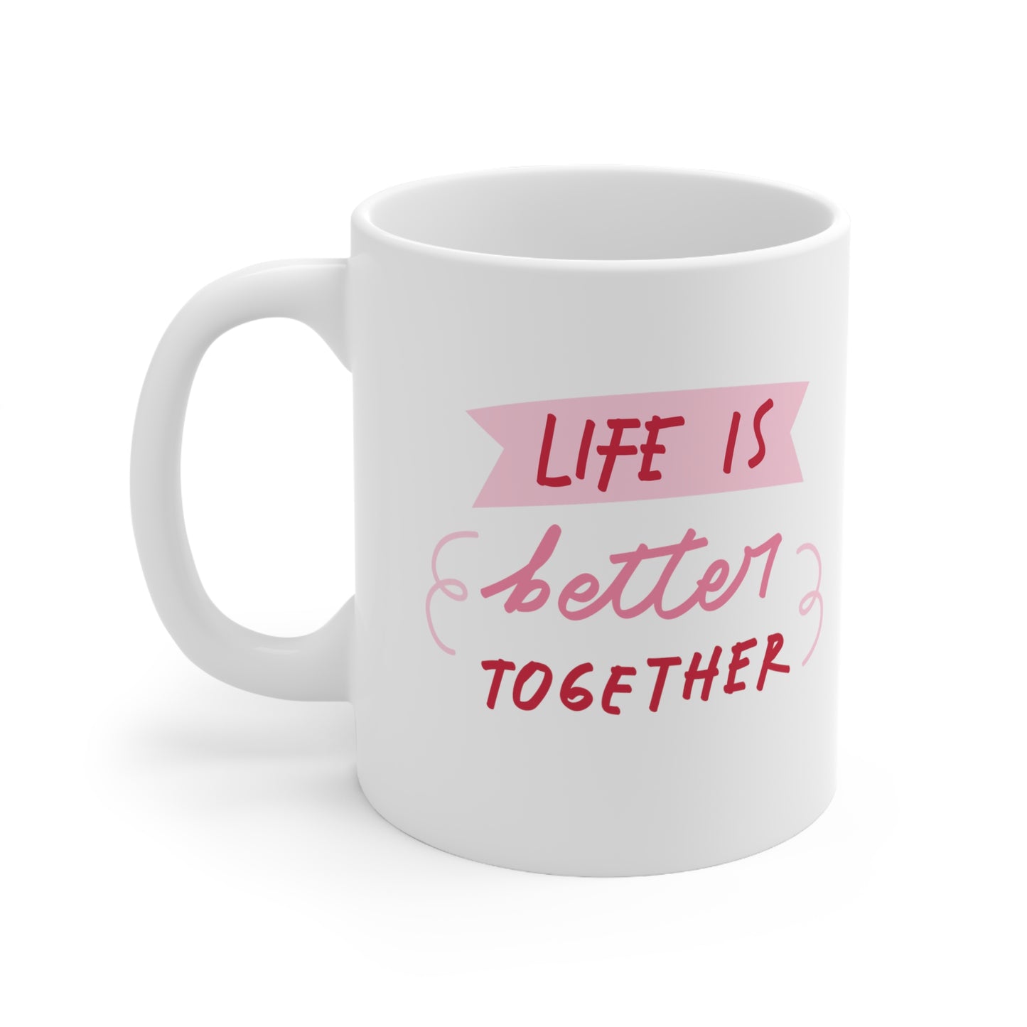 Valentines Truck Mug 11oz Printify