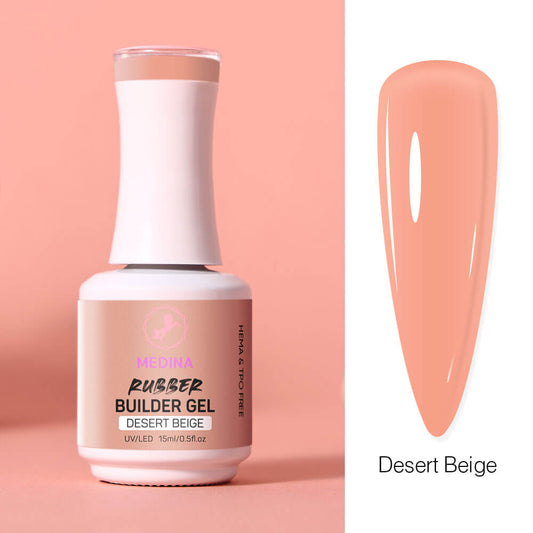 Medina- Rubber Builder Gel Light Desert Beige 15ml Medina