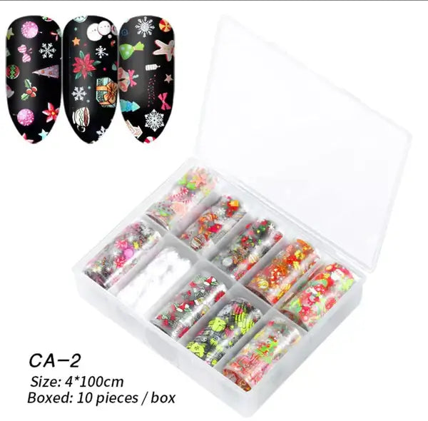 Nail Foil 10 Roll /box Beyond Beauty Page