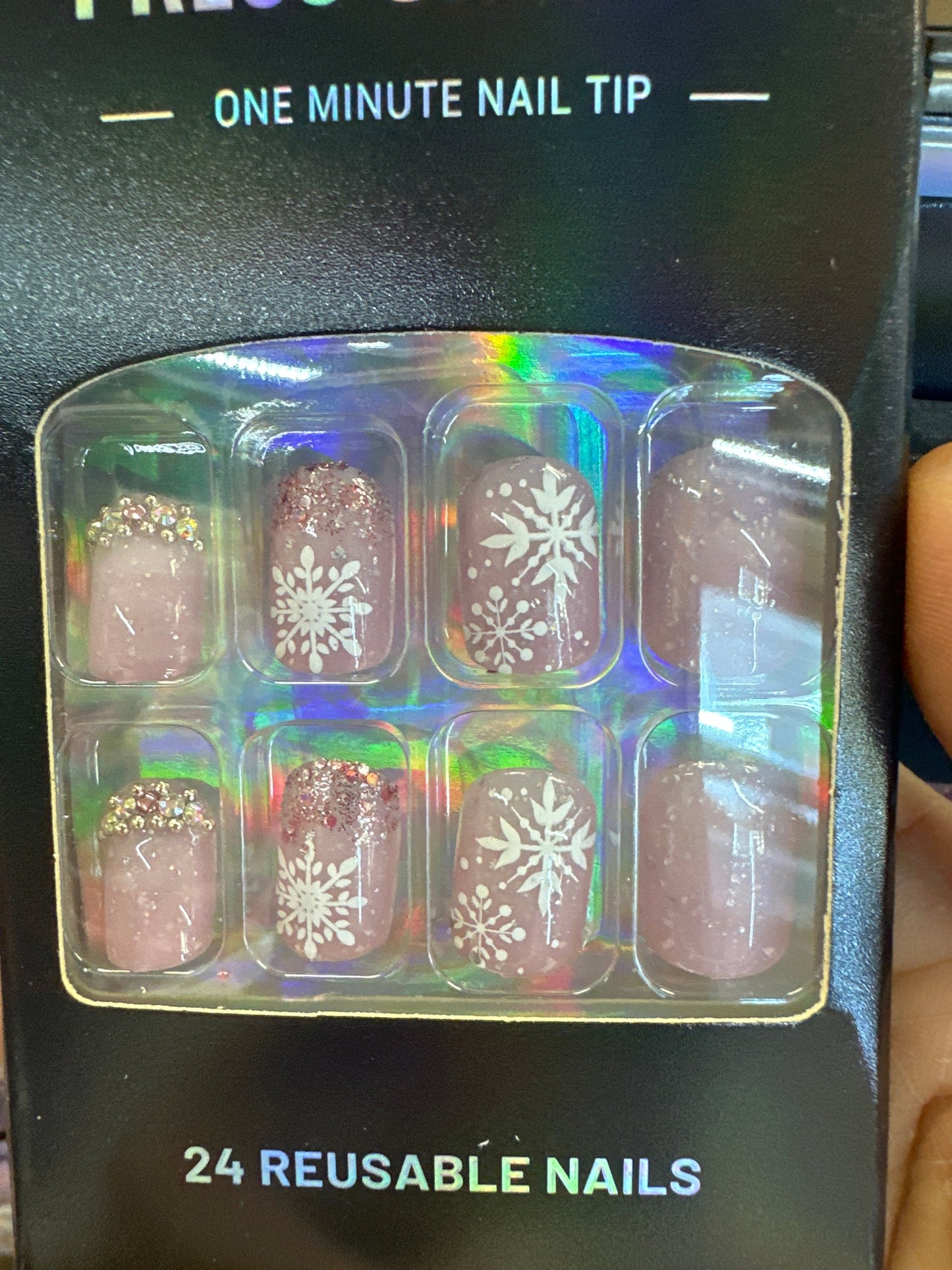 Press on Nail Design W715 Beyond Beauty Page