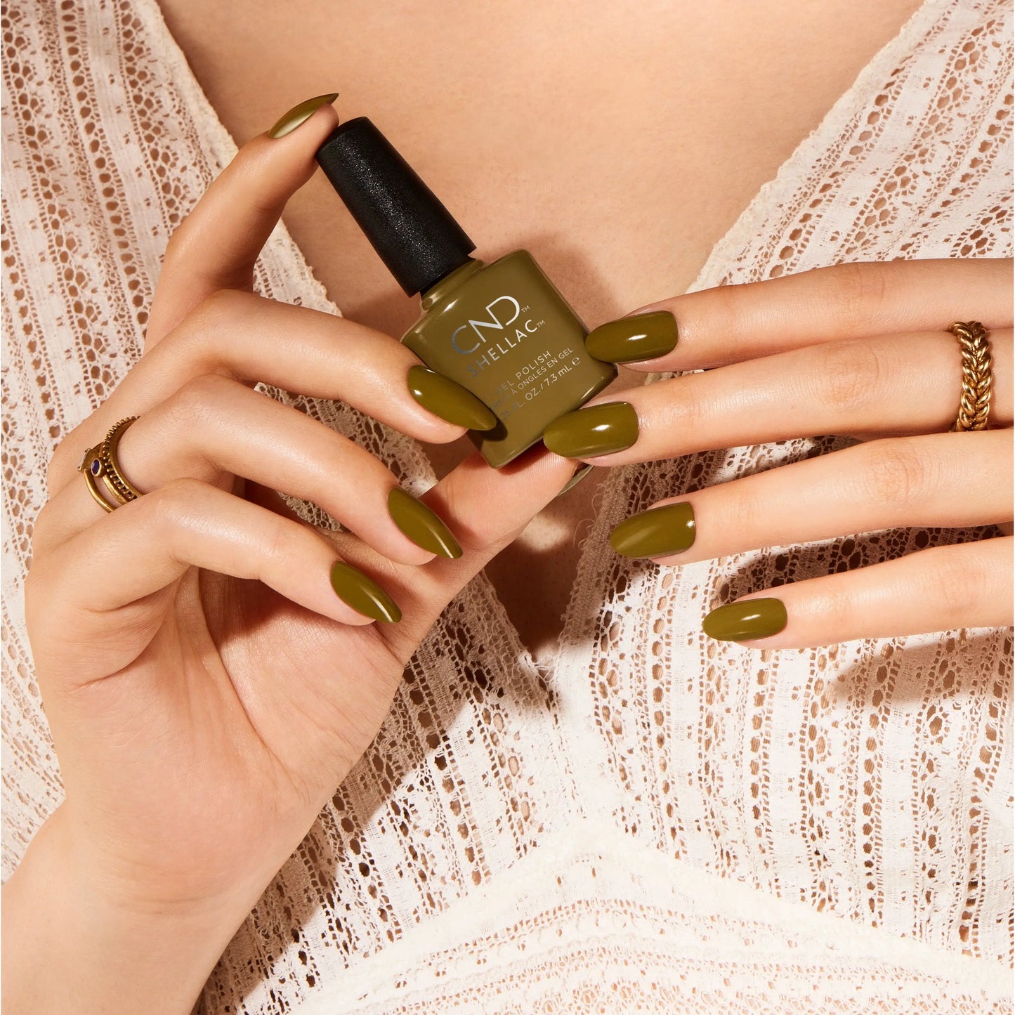 CND Shellac Olive Grove0.25 oz CND