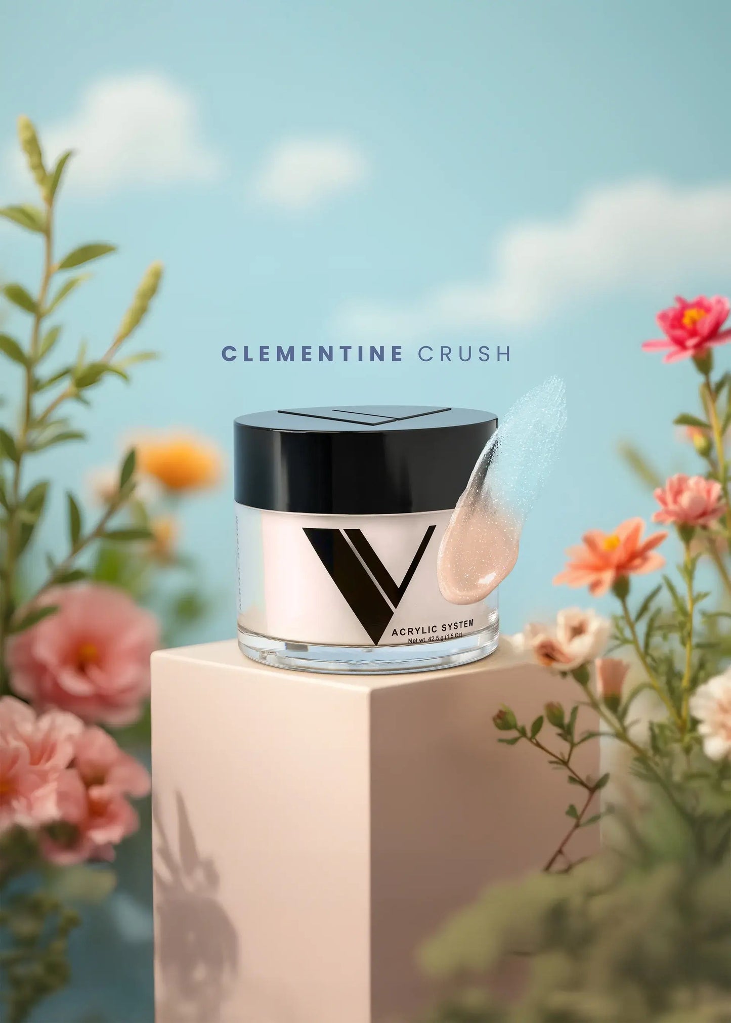 Valentino Acrylic System - Clementine Crush 1.5oz Valentino