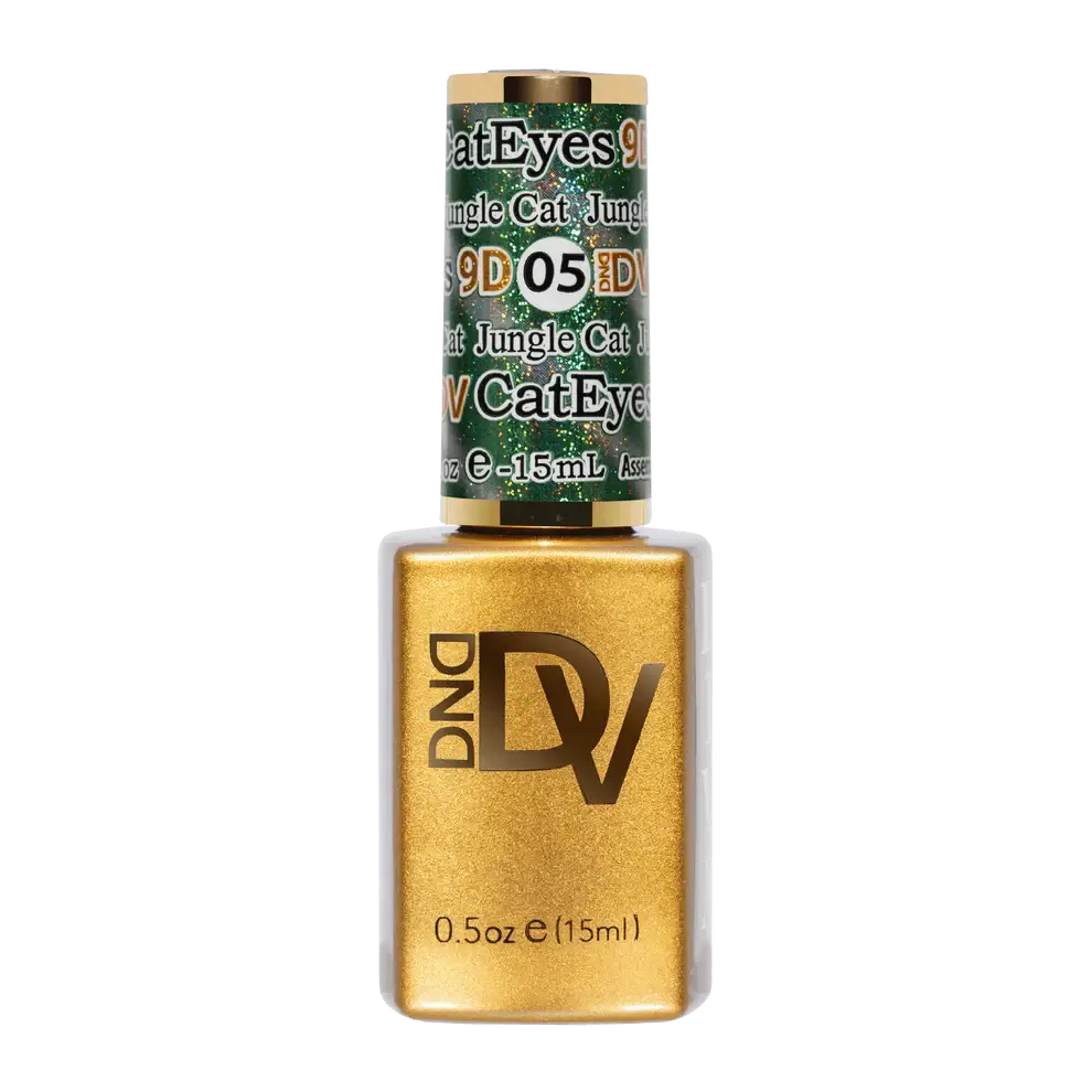 DND - Diva 9D Gelcolor Cat Eye Glassball #05 - Jungle Cat DND