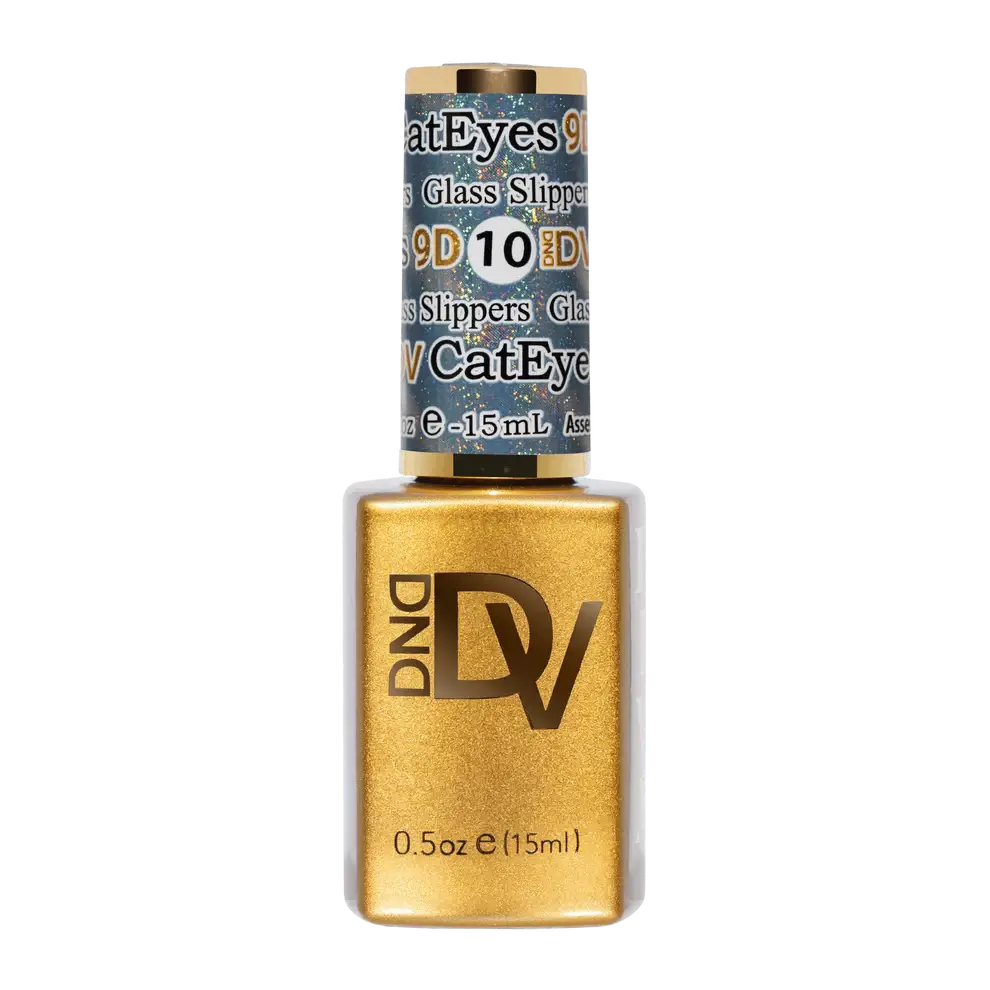 DND - Diva 9D Gelcolor Cat Eye Glassball #10 - Glass Slipper DND
