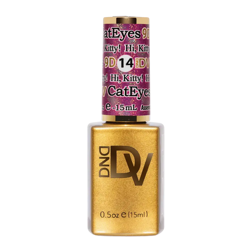 DND - Diva 9D Gelcolor Cat Eye Candy #14 - Hi, Kitty! DND