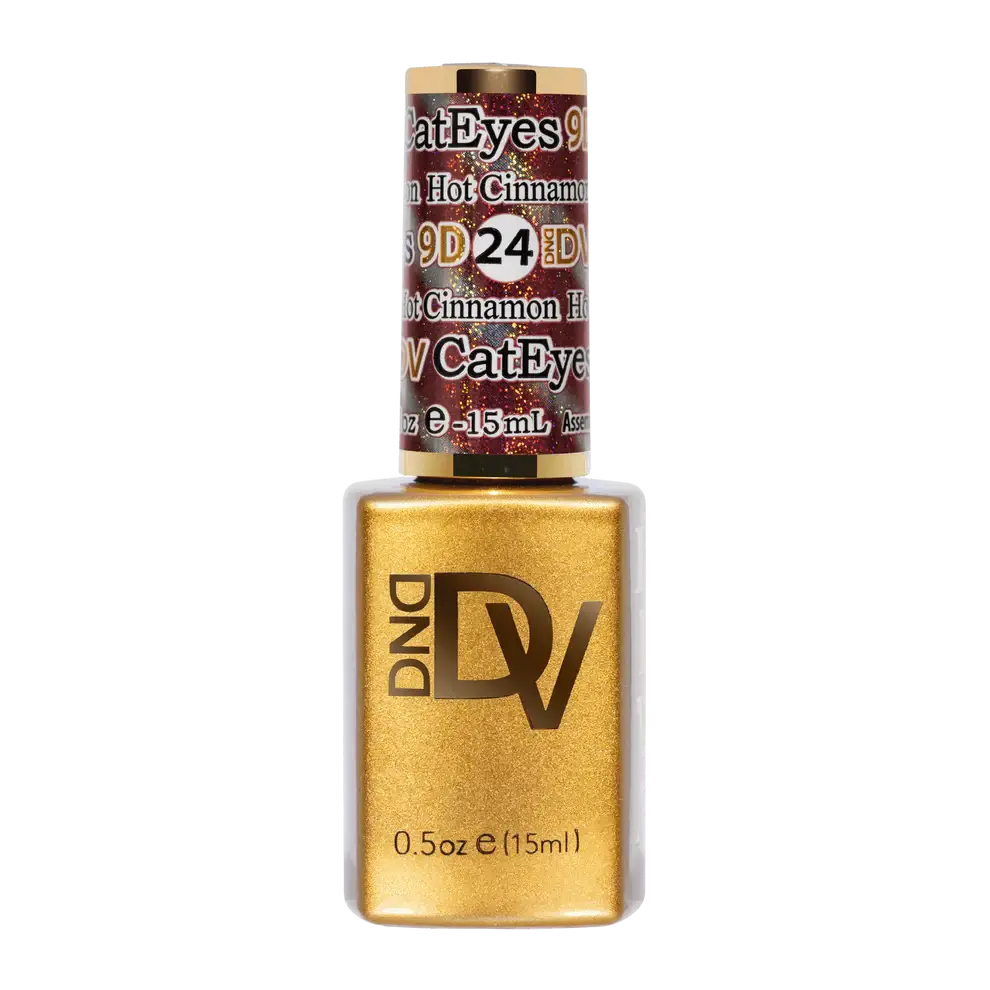 DND - Diva 9D Gelcolor Cat Eye Candy #24 - Hot Cinnamon DND