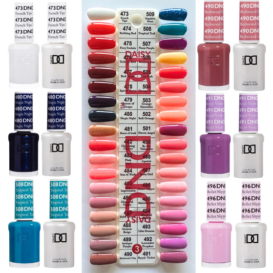 DND Gel Nail Polish Duo Collection 36 color Bundle #3 DND