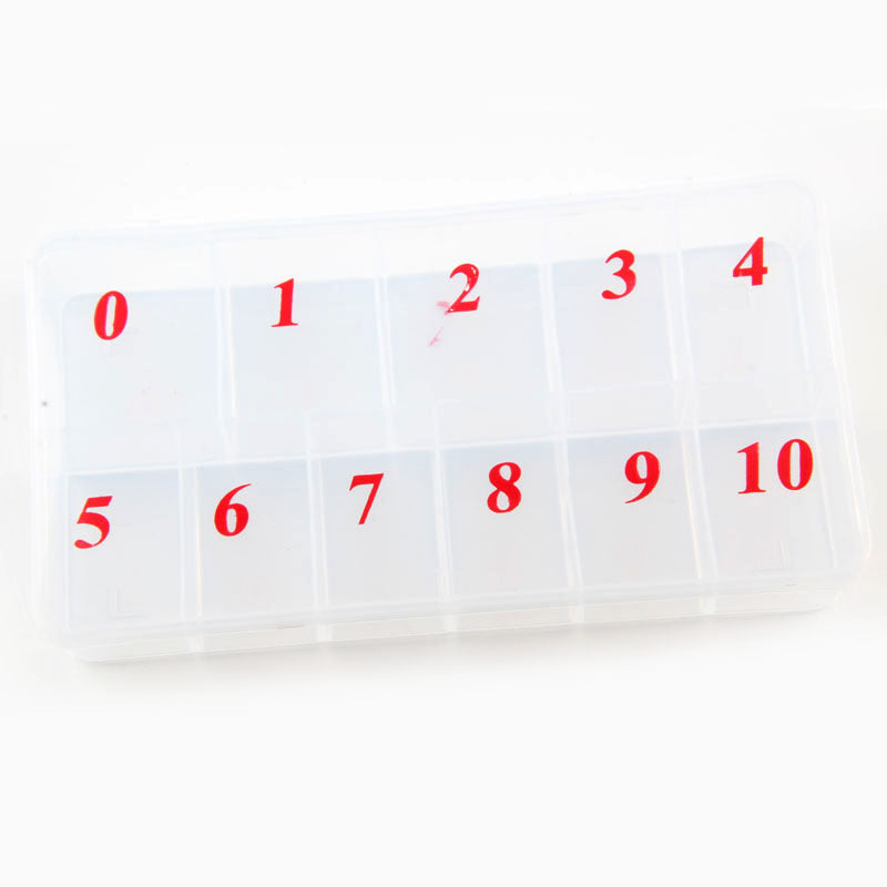 Empty Nail Tip Box Organizer - #M14 Beyond Beauty Page