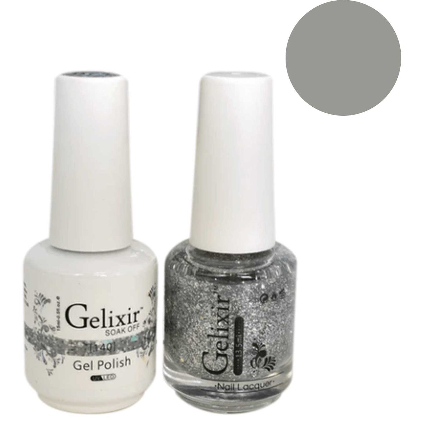 Gelixir Gel Polish & Nail Lacquer Duo - #140 Gelixir