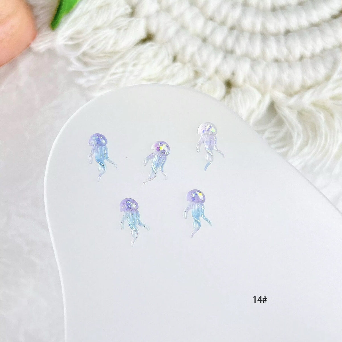 Nail Charm 3D Summer Ocean, Seashell, Mermaid Premier Nail Supply