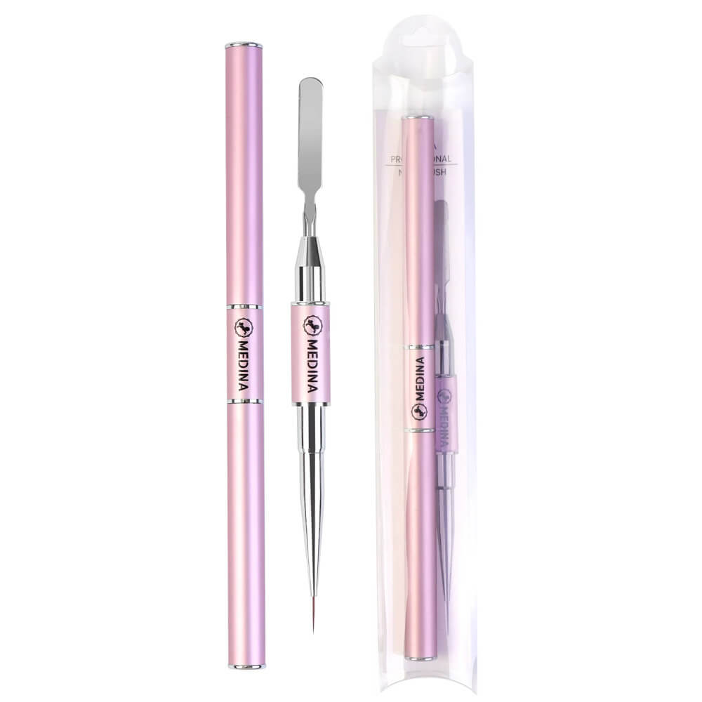 Medina - Dual Brush Fine Liner and Poly Gel Tool #76737 medina