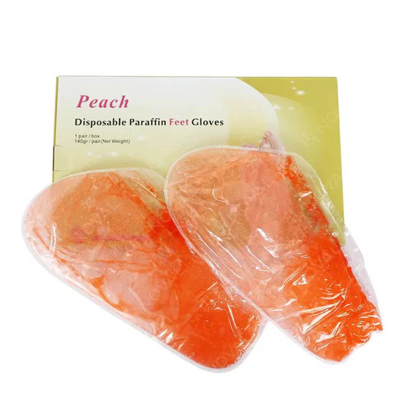 Paraffin Peach Wax Feet Disposable 1Pairs or Box Beyond Beauty Page