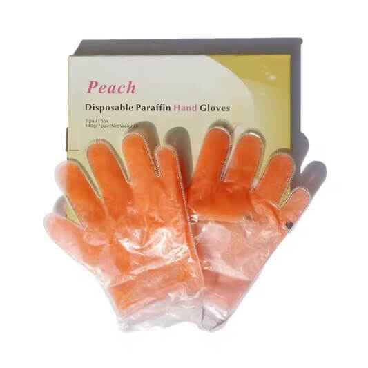 Paraffin Peach Wax Hand Disposable 1Pairs or Box Beyond Beauty Page