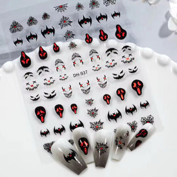 Nail Sticker Happy Halloween #DH937 Premier Nail Supply