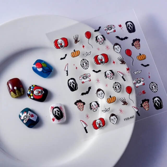 Nail Sticker Halloween FEB447 Premier Nail Supply