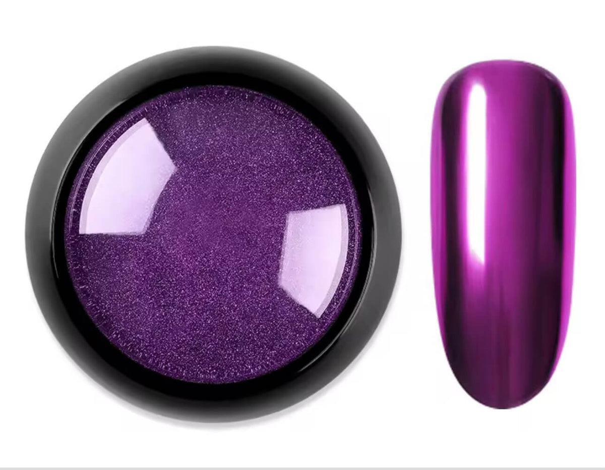 Medina Purple Chrome Nail Powder #3139