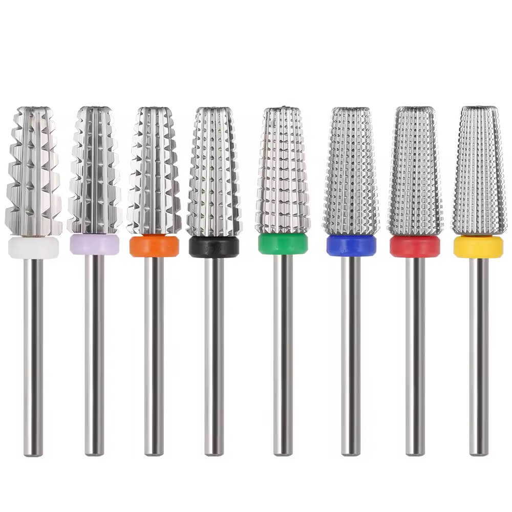 MN Beauty Nail Drill Bit 5in1 Umbrella TLR 2XCoarse 3/32