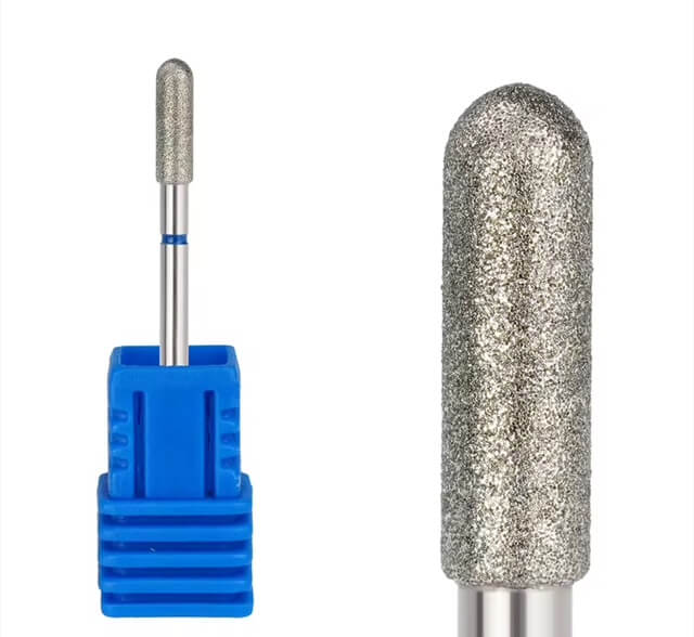 MN Beauty -Diamond Nail Drill Bit Round Head Medium #7347
