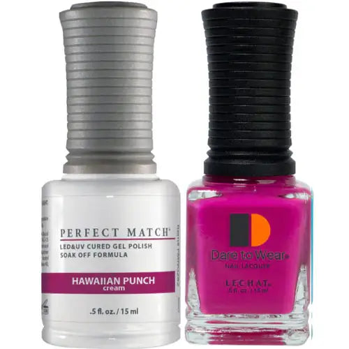 LeChat Perfect Match Gel Nail Polish - Hawaiian Punch 0.5oz - #PMS282 LeChat