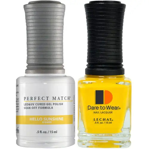 LeChat Perfect Match Gel Nail Polish - Hello Sunshine 0.5oz - #PMS280 LeChat