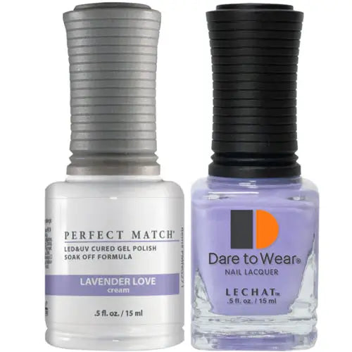 LeChat Perfect Match Gel Nail Polish - Lavender Love 0.5 oz - #PMS271 LeChat