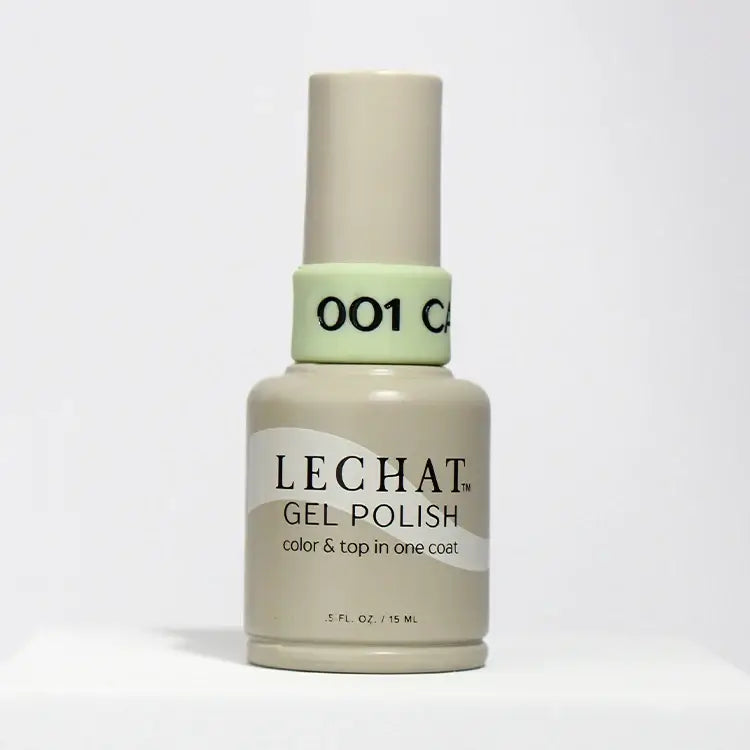 LeChat Gel Polish Color & Top One Coat Cactus 0.5 oz - #LG001 LeChat