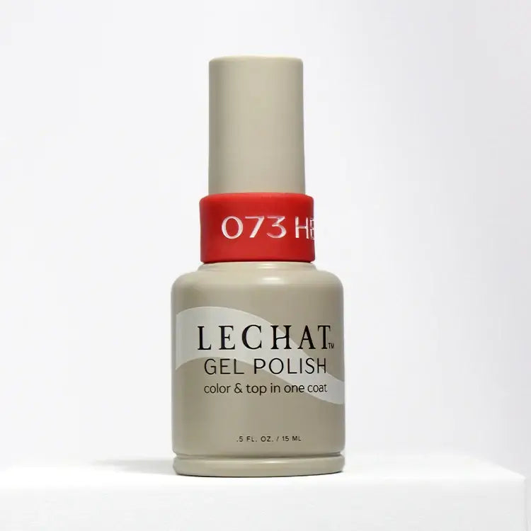 LeChat Gel Polish Color & Top One Coat Heather 0.5 oz - #LG073 LeChat