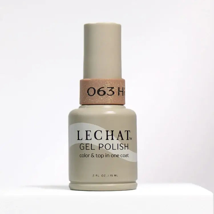 LeChat Gel Polish Color & Top One Coat Holli 0.5 oz - #LG063 LeChat