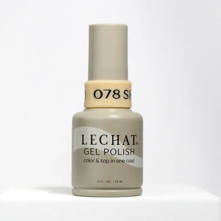 LeChat Gel Polish Color & Top One Coat Shortbread 0.5 oz - #LG078 LeChat