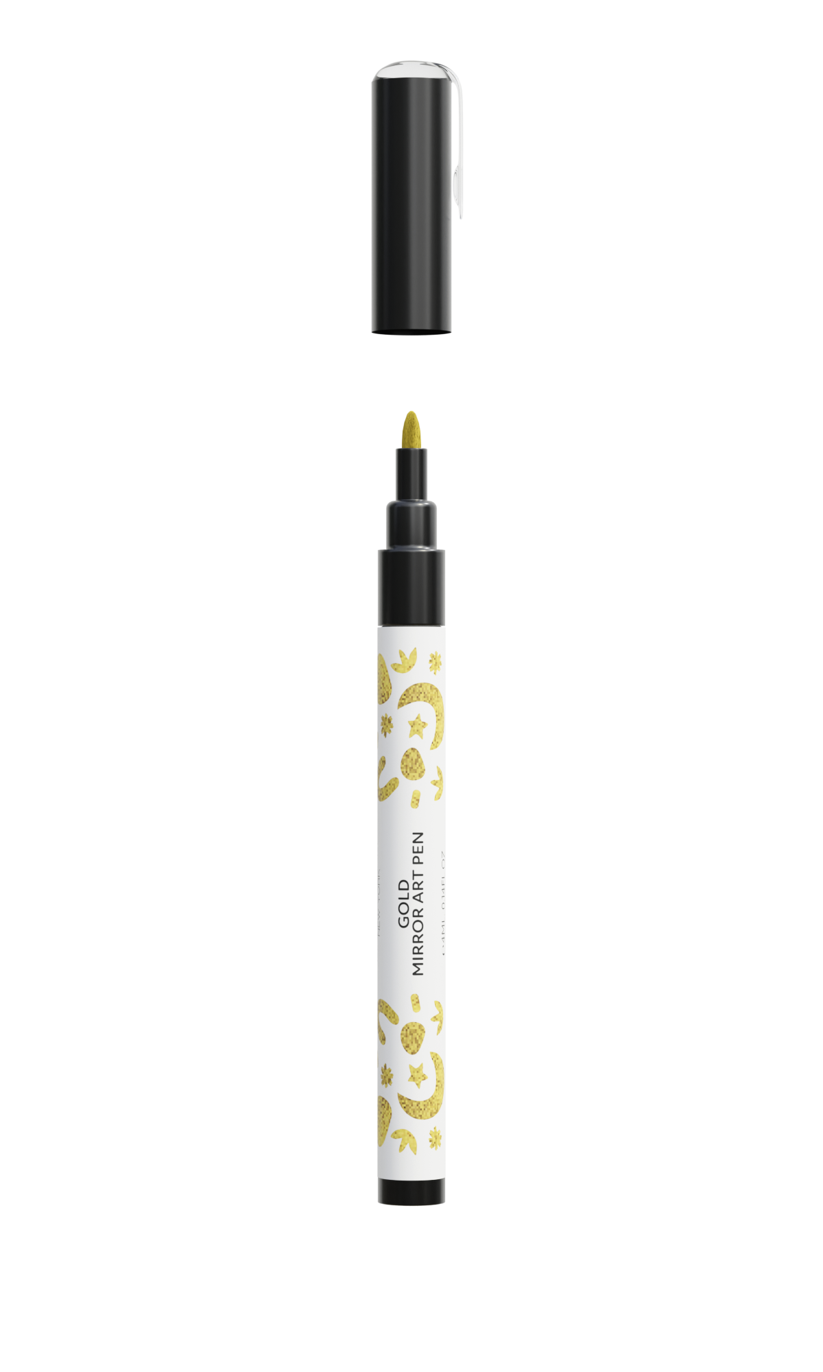 Gold Mirror Art Pen Madam Glam
