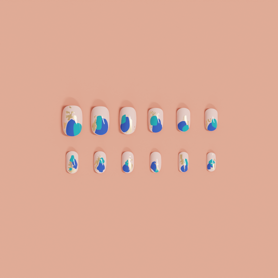 Oceanic - exPRESS-on nails Madam Glam