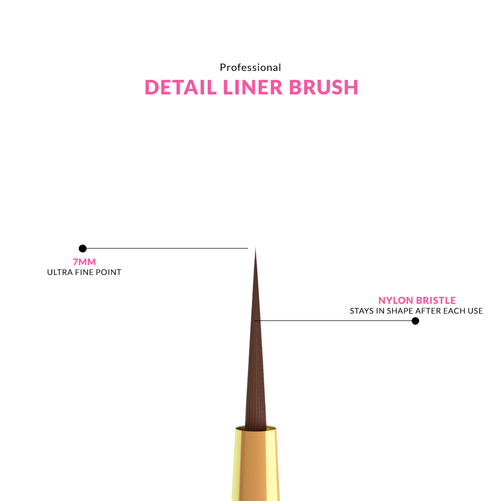 Professional Detail Liner Nail Brush Madam Glam
