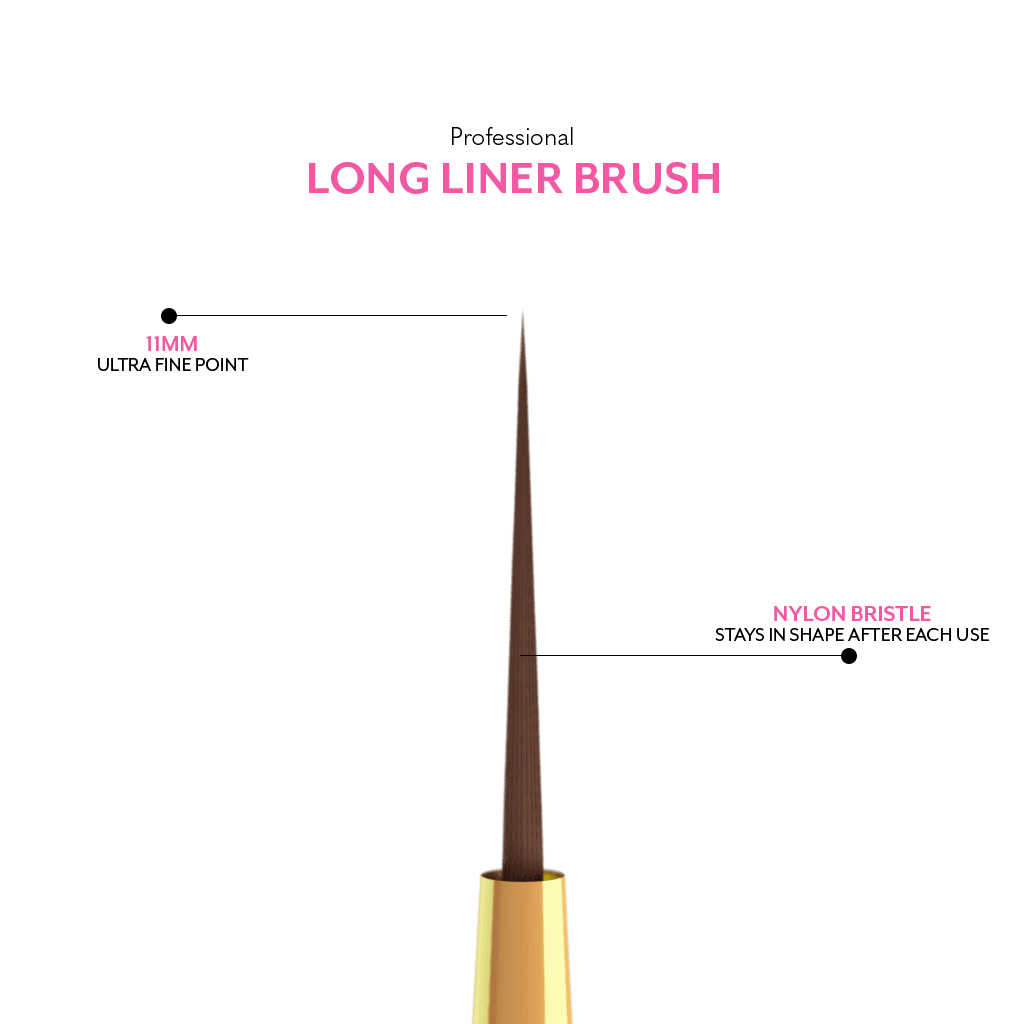 Professional Long Fine Liner Nail Brush Madam Glam