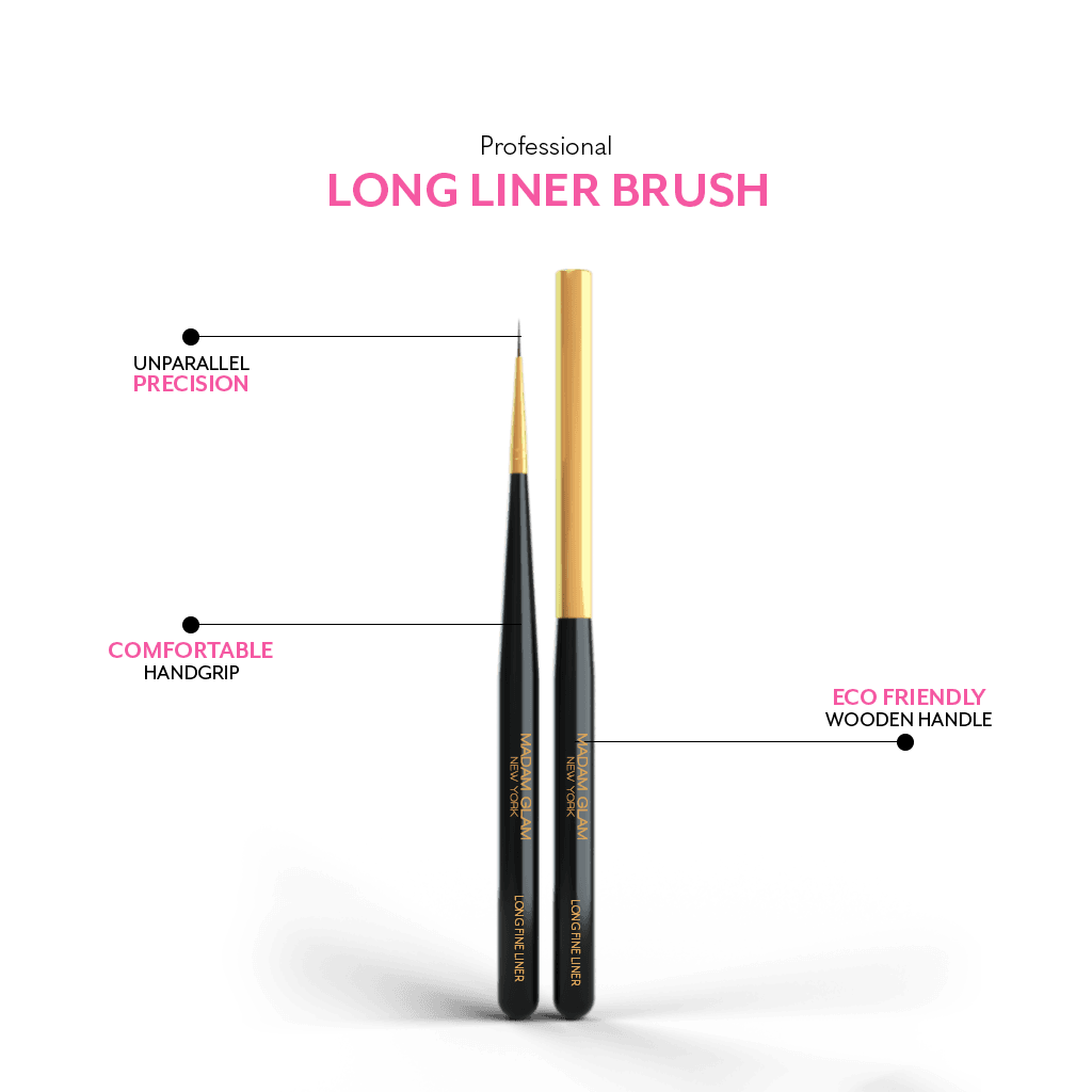 Professional Long Fine Liner Nail Brush Madam Glam