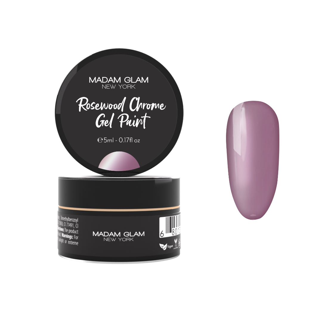 Rosewood Chrome Gel Paint Madam Glam