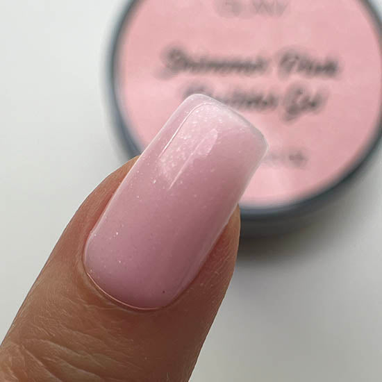 Shimmer Pink Builder Gel Madam Glam