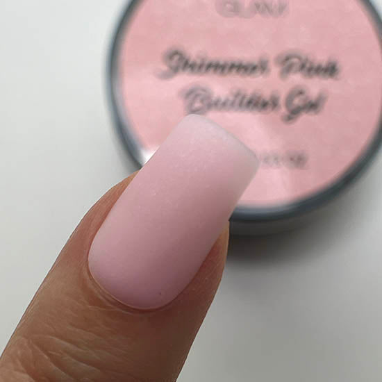 Shimmer Pink Builder Gel Madam Glam