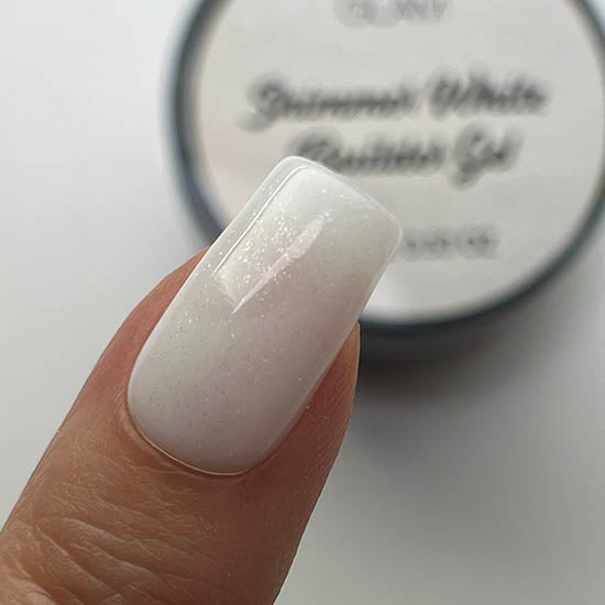 Shimmer White Builder Gel Madam Glam
